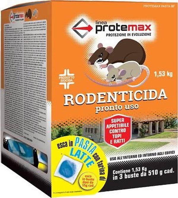 Topicida Pasta Bf 3 Buste Protemax Blu Gr 3X510 4 Pezzi - 2
