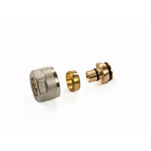 Dado Nichelato Ogiva e Inserto Eurocono per Tubo Multistrato Gf ¾EKX16 2.0 - 3