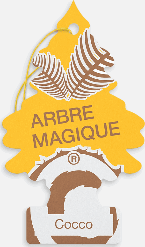 DEODORANTE AUTO 'ARBRE MAGIQUE' 'fruit' - cocco- 24 confezione  - BricoGo - 2