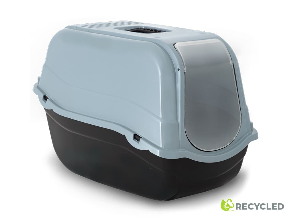 TOILETTE PER GATTI 'ROMEO ECO' col. ice - cm 57 x 39 x h. 41  - MP BERGAMO S.R.L. - 2