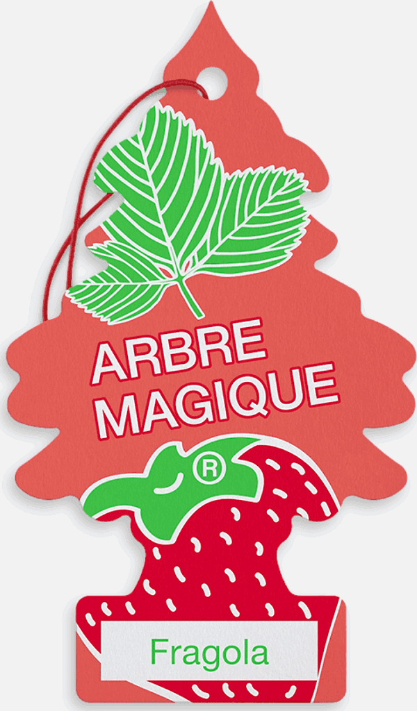 DEODORANTE AUTO 'ARBRE MAGIQUE' 'fruit' - fragola- 24 confezione  - BricoGo - 2