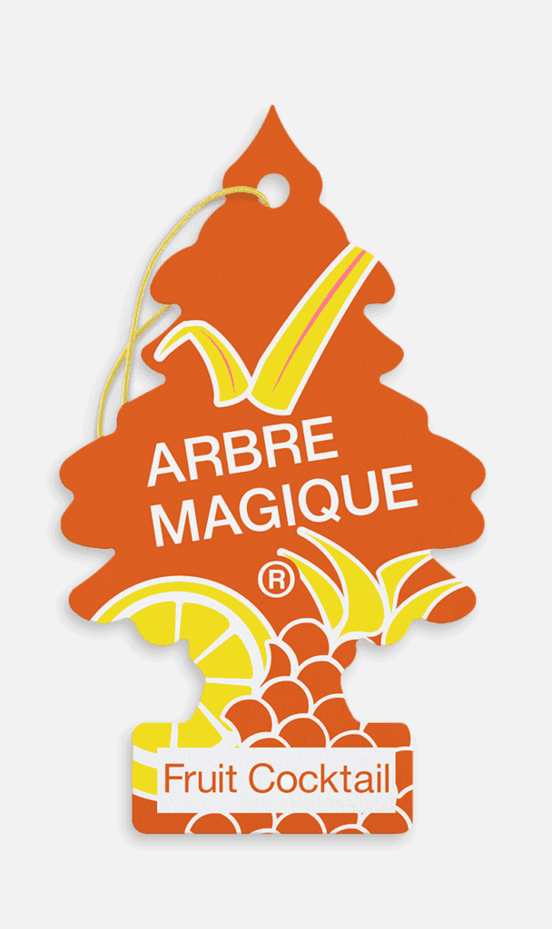 Deodorante Auto Fruit Cocktail 24 Confezione Arbre Magique Fruit - 2