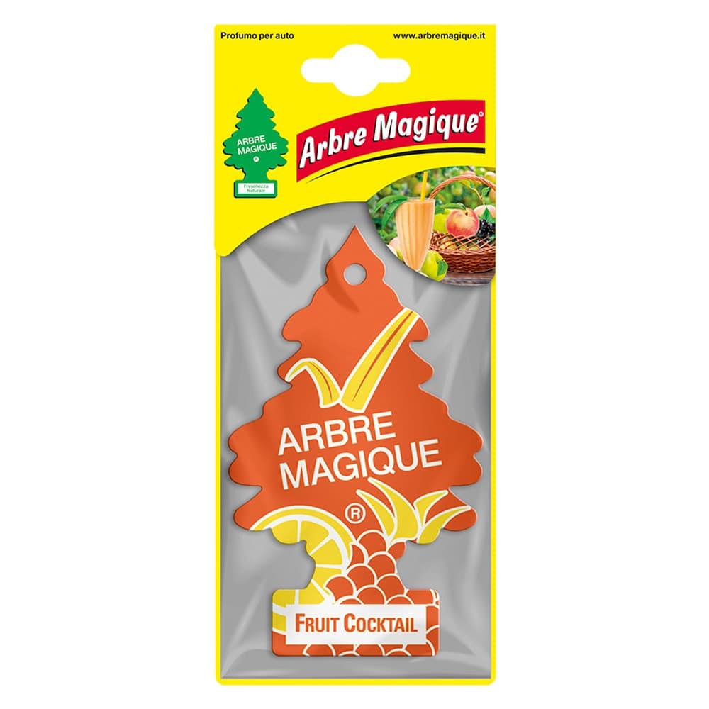 DEODORANTE AUTO 'ARBRE MAGIQUE' 'fruit' - fruit cocktail- 24 confezione  - BricoGo – Autres