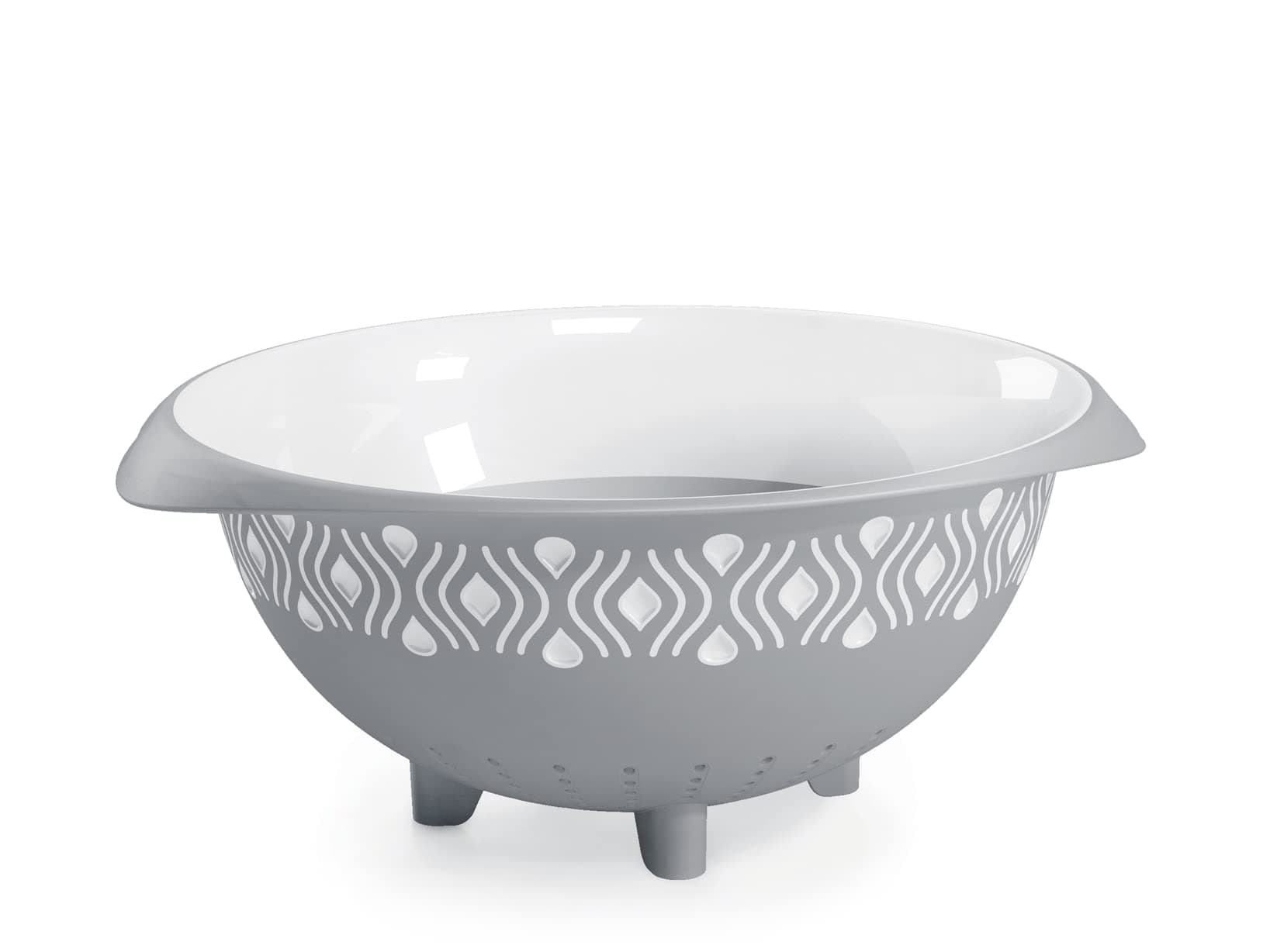 SCOLAPASTA 'TOSCA' grigio/bianco  - STEFANPLAST