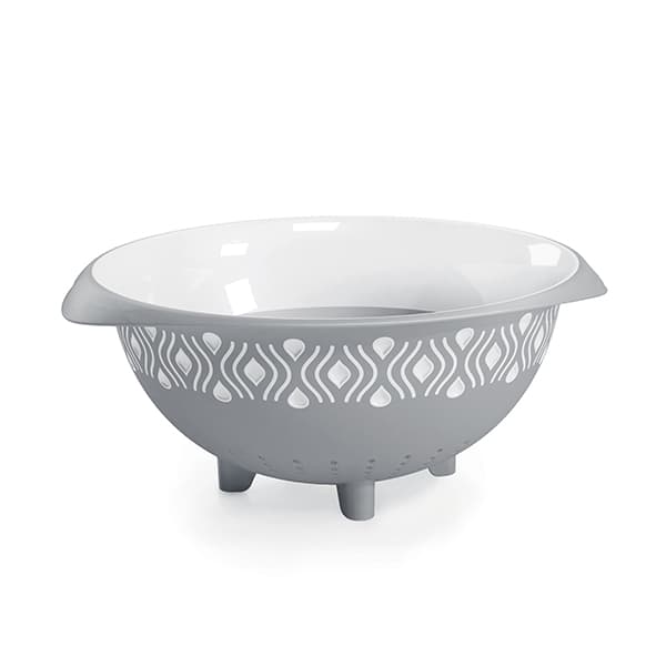 Scolapasta Stefanplast Tosca Grigio Bianco - 2