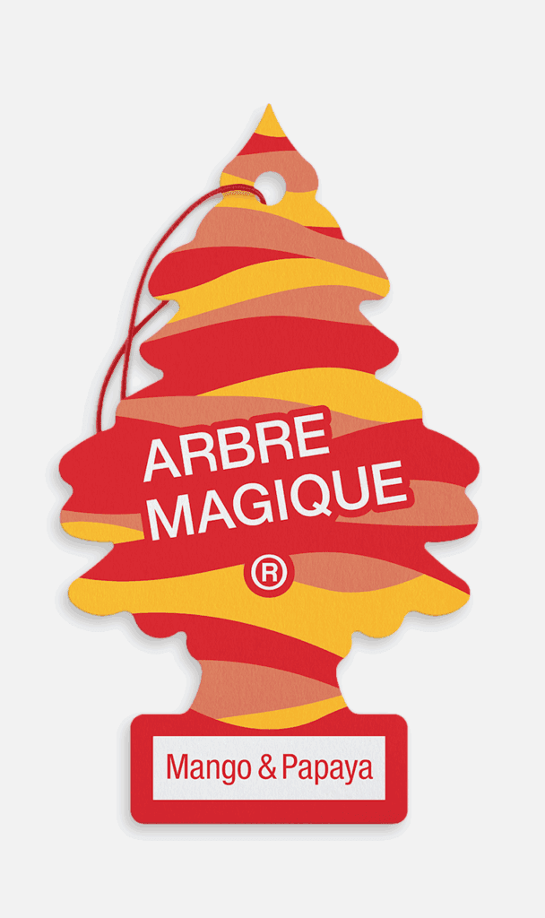 Deodorante Auto Mango e Papaya 24 Confezione Arbre Magique Double Essence - 2