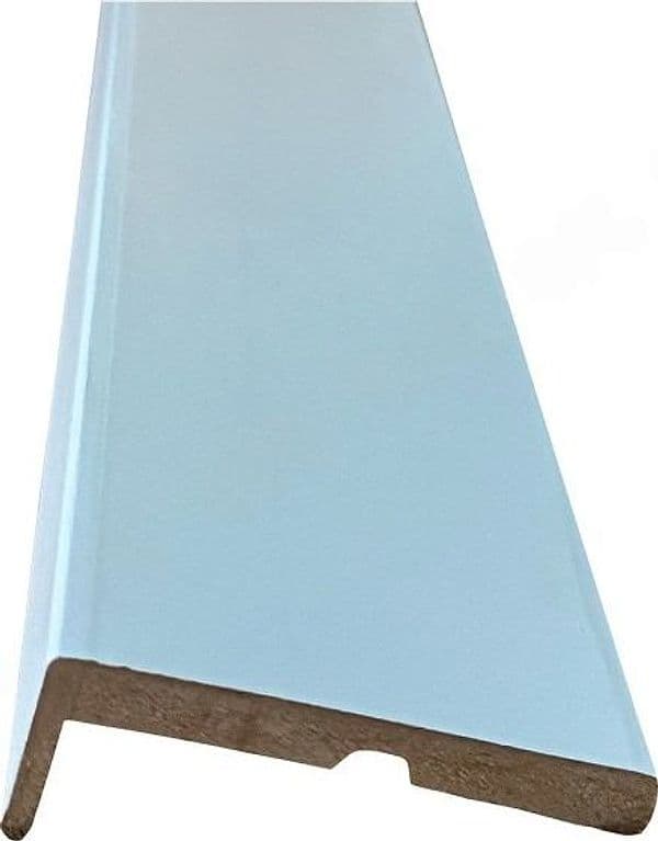 COPRIPROFILO LAMINATO LISCIO col. micro bianco  - NADDEO PORTE - 2