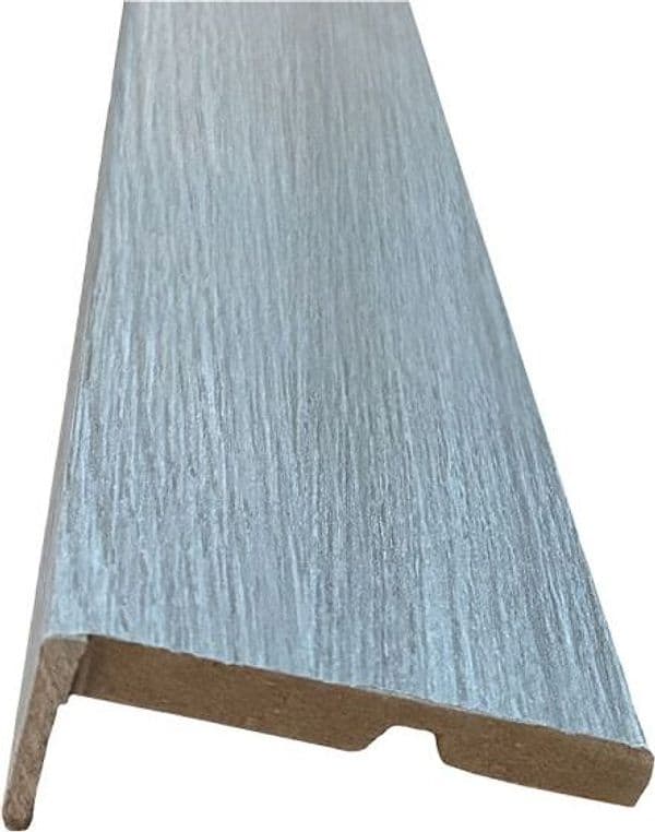 COPRIPROFILO LAMINATO LISCIO col. micro grigio  - NADDEO PORTE