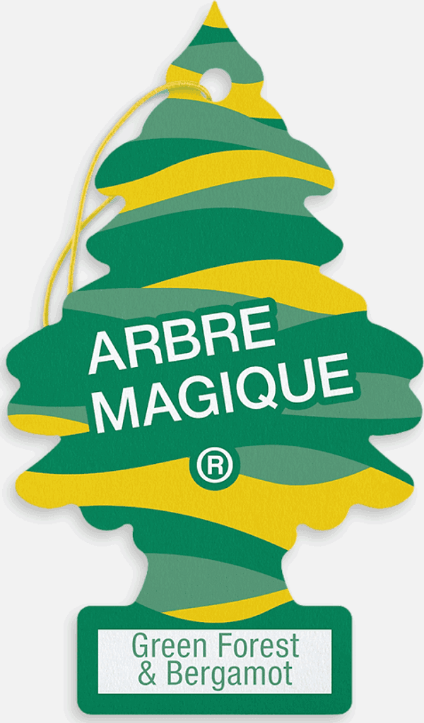 DEODORANTE AUTO 'ARBRE MAGIQUE' 'double essence' - green forest e bergamot- 24 confezione  - BricoGo - 2