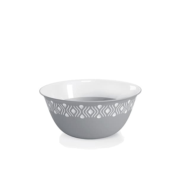 Ciotola Ø Stefanplast Tosca Grigio Bianco 23 x 10 cm - 2
