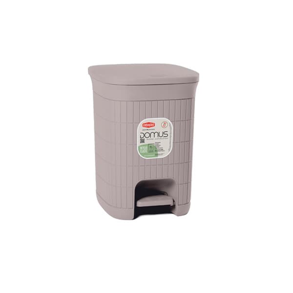Pattumiera a Pedale Greige Stefanplast Domus - 2