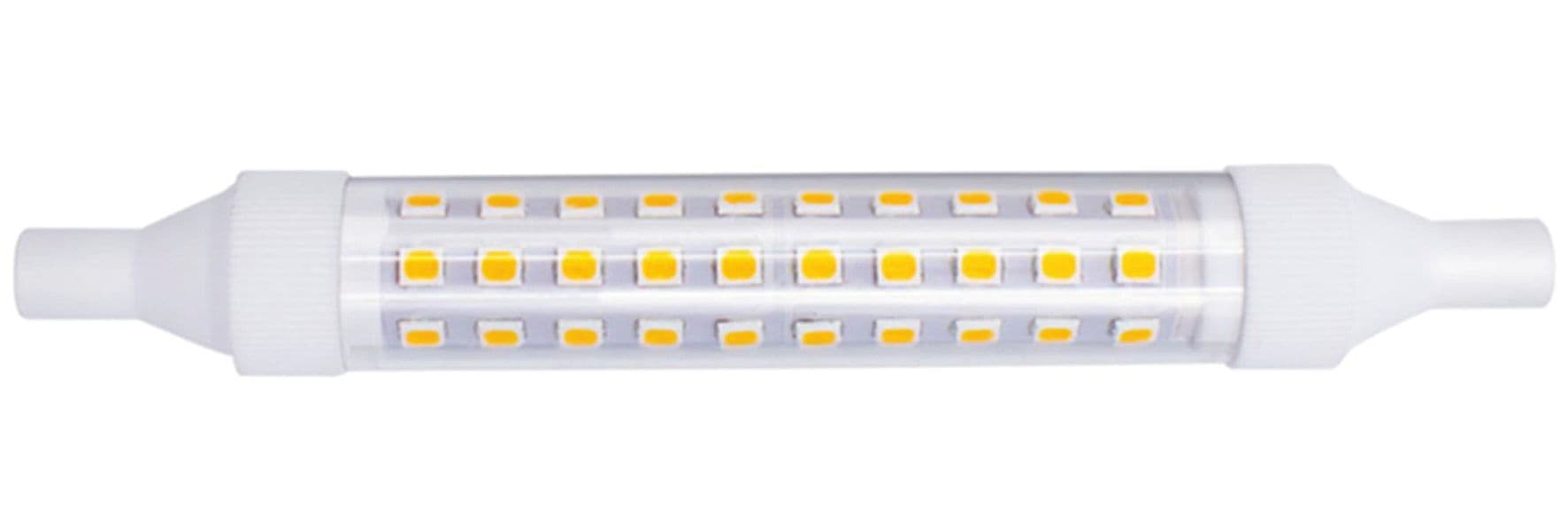 Lampada LED Lineare R7S Mm 118 Luce Calda 9 W 890 Lumen 6 Pezzi Suprema