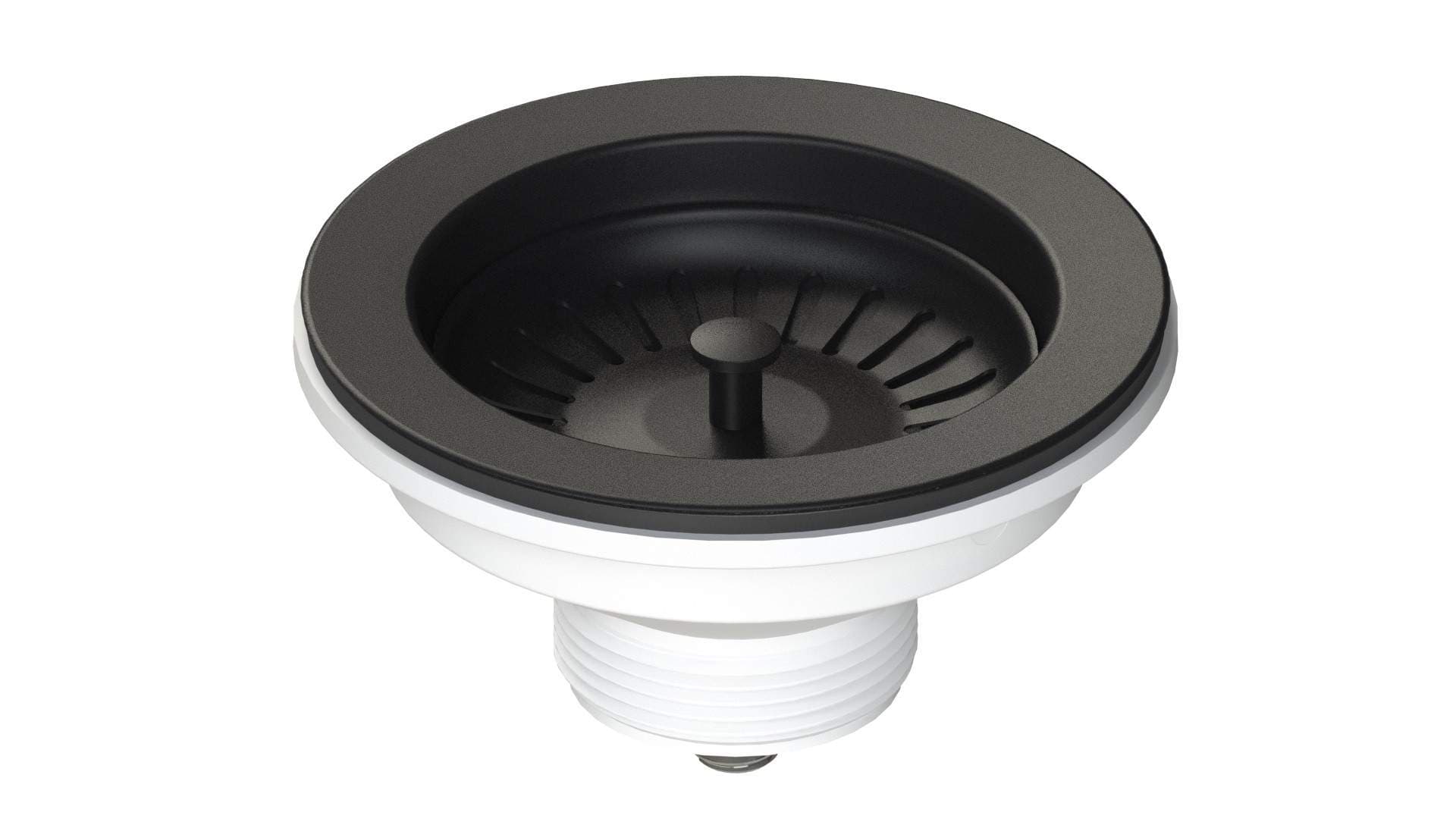 Piletta Scarico Ø 114 mm Mod Color Lbpla 11 x 2 Nera - 2