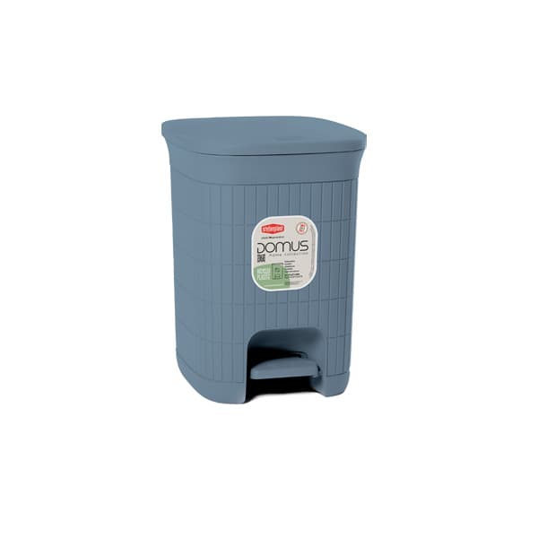 Pattumiera a Pedale Smoky Blue Stefanplast Domus - 2