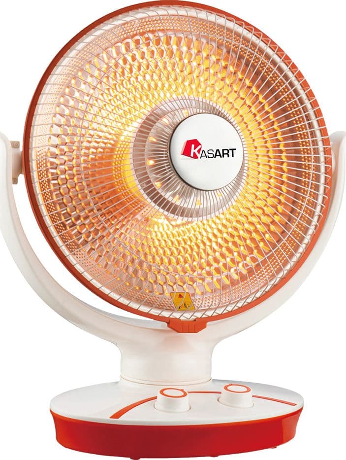 STUFA A PARABOLA DA TAVOLO mm 480 x 250 x h.570 - 550 / 1100 W  - KASART
