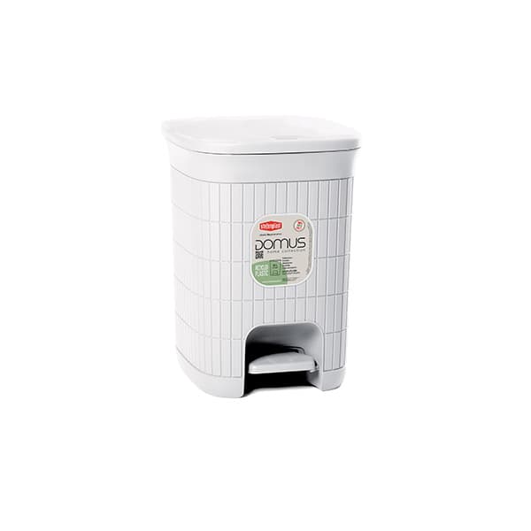Pattumiera a Pedale Dust White Stefanplast Domus - 3