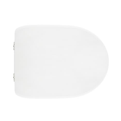 Sedile WC Galassia Vaso Krio Mono 2 Forma 6 Cw Bianco Cerniere a Passanti - 3