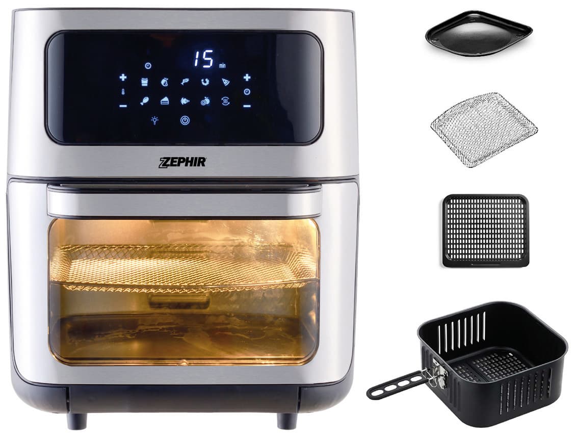 Friggitrice ad Aria ZHC122N 12 Litri 1800 W Zephir - 4