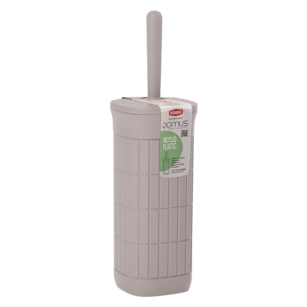PORTA SCOPINO WC 'DOMUS' greige  - STEFANPLAST