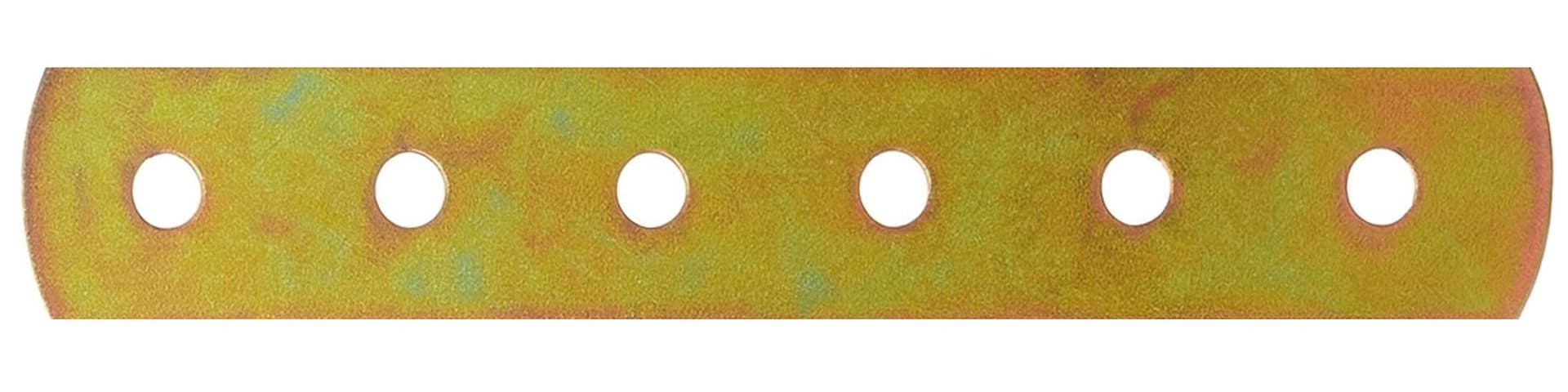 Piastrina Diritta Forata Mm 300 x 20 in Acciaio Tropicalizzato 50 Pezzi