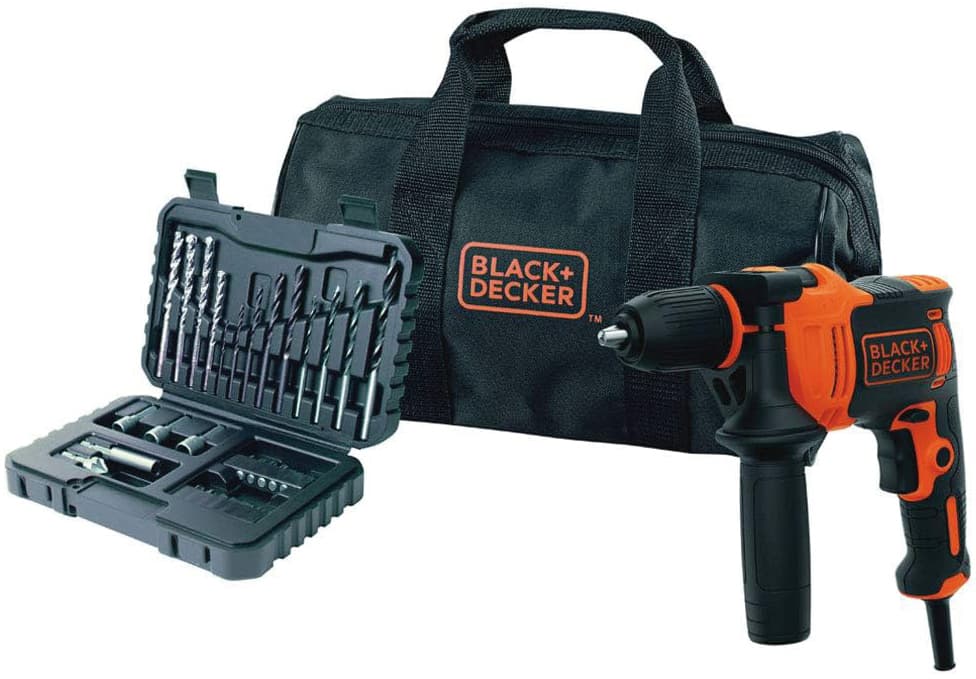 Trapano a Percussione BEH710SA32 Qs 710 W + 32 Accessori in Softbag - 3