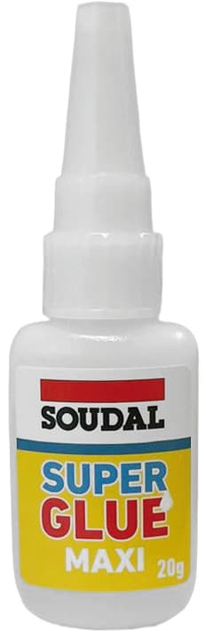 Colore La ''Cyanofix Superglue Maxi'' GR.20 PZ.12 Soudal - 3