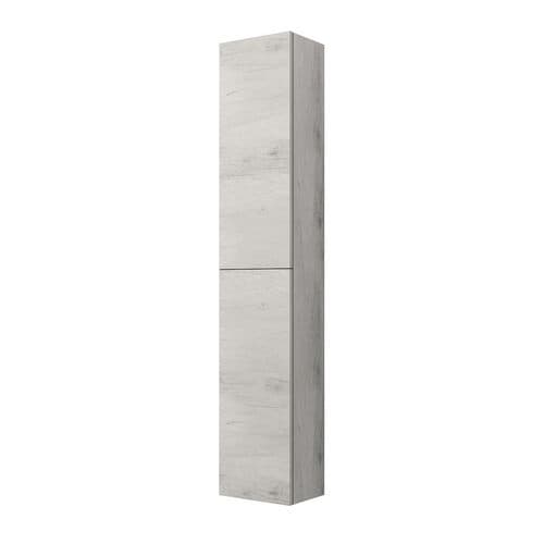 Colonna Bagno Sospesa Mod Stile Dh Quercia Bianca - 3