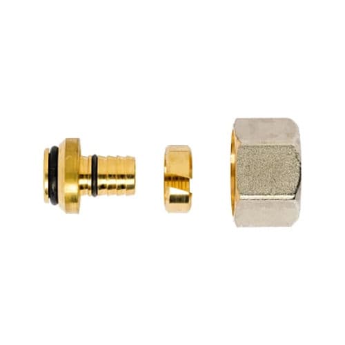 Raccordo per Tubo Multistrato Metallo Plastico Rbm 16 x 2 - 3