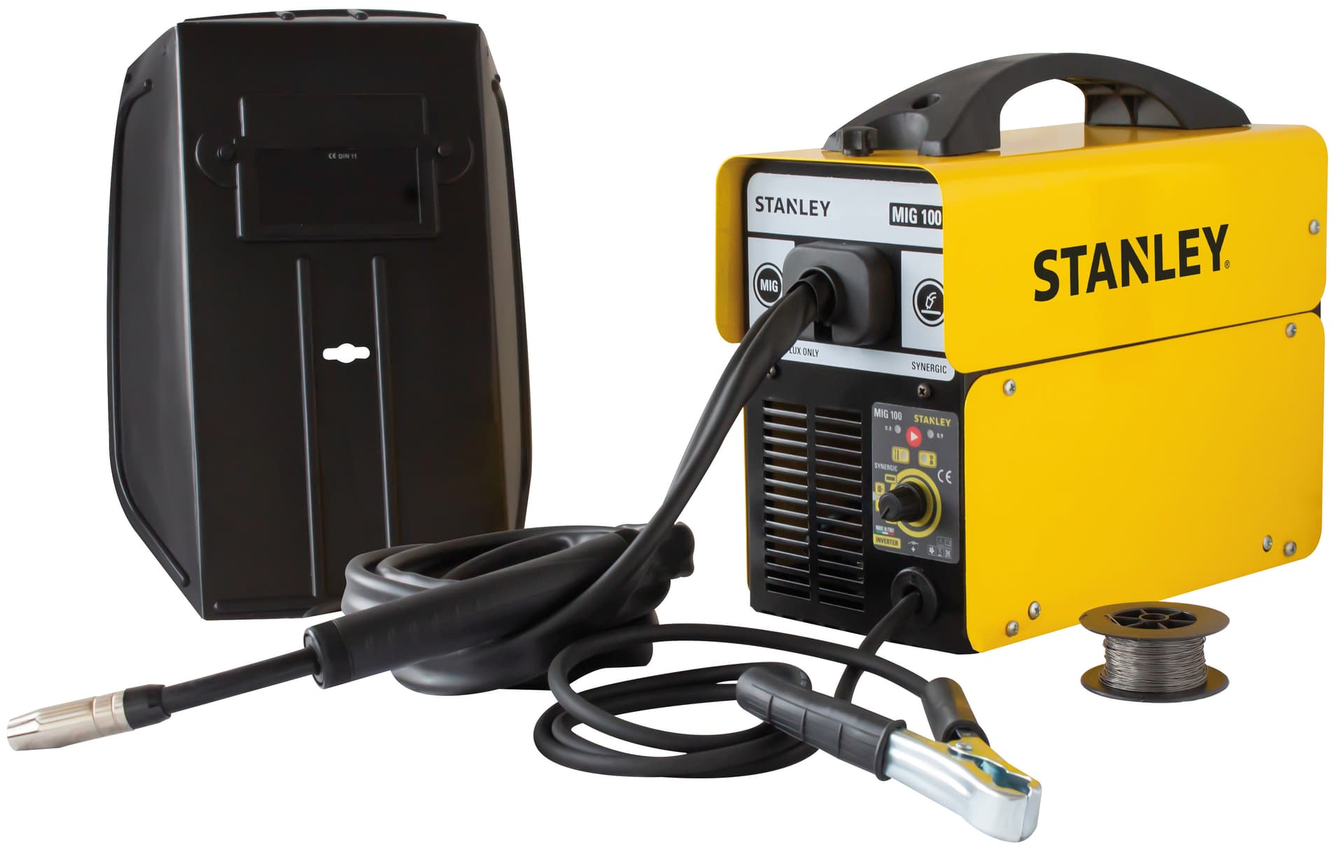 Saldatrice a Filo (no Gas) Mig 100 2 3 kW 100AMP Stanley - 4