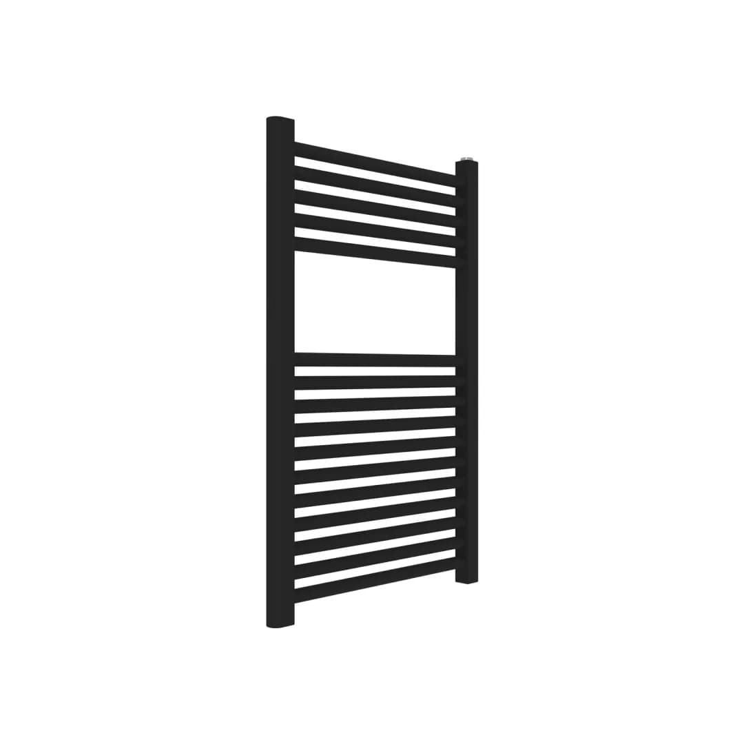 Termoarredo Lisa H 700 mm Cordi Nero Opaco Largh 50 cm - 2