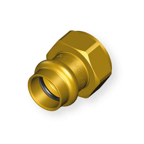 Raccordo a Pressare Codolo+dado CD11 Teco Tc ¾ x Ø 22MM - 2