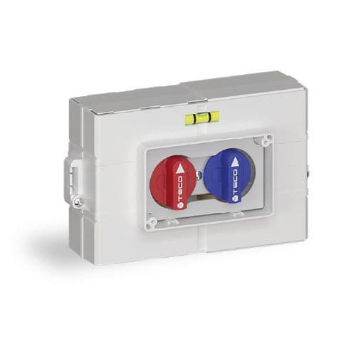 Kit con Doppia Intercettazione da Incasso K4.0 Teco DN 15 ½ - 2
