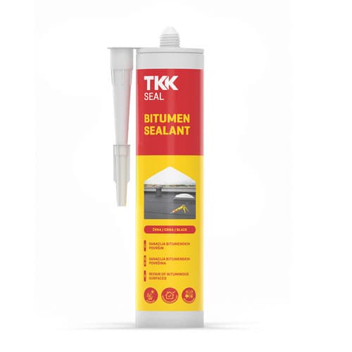 Sigillante Bituminoso Bitumen Nero Tkk 300 Ml Nero - 2