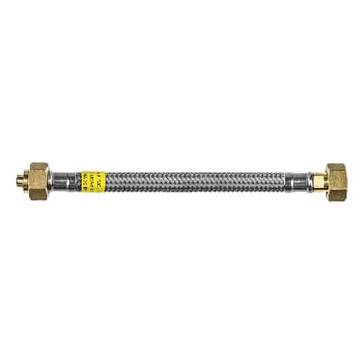 Flessibile per Gas Treccia INOX Sicurgas Ng DN8 Parig 600 mm - 3