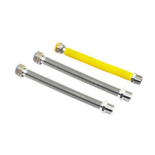 Kit 3 Pezzi Flessibili 1 Gas 2 Acqua Debor ½ 200 mm x 400 - 3