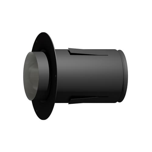 Rosone a Muro Telescopico L 210MM MF Dk Ø 120 Rosone Ø 220 - 3