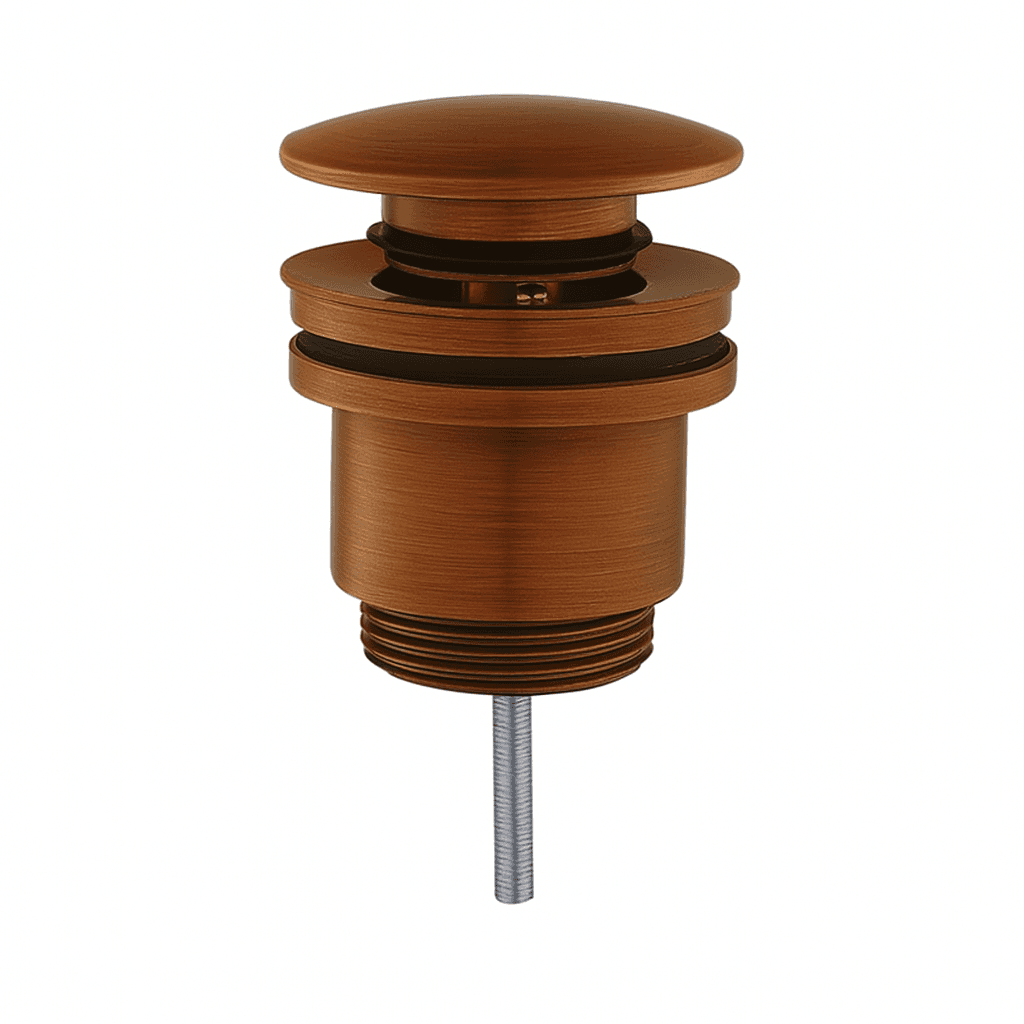 Piletta Scarico Click Clack Tonda Universale Bronzata Dh - 3