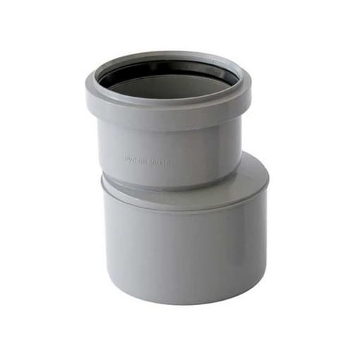 Raccordo di Passaggio PVC PP Aumento Eccentrico Nicol Ø 110 x 125 - 2