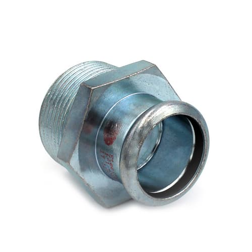 Manicotto Misto Filetto Maschio a Pressare in Acciaio ½ x 18 R.m - 3