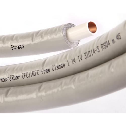 Tubo Rame Multistrato Rivestito Strato Ø 16 x 2 Kme 50 m - 2