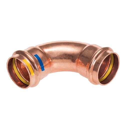 Curva a 90° FF a Pressare per Acqua Gas B One Ibp Ø 28 - 3