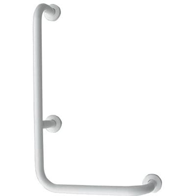 Corrimano Angolare con Montante a Sinistra Dh Cm 35 x 65 Sx Acciaio INOX - 2