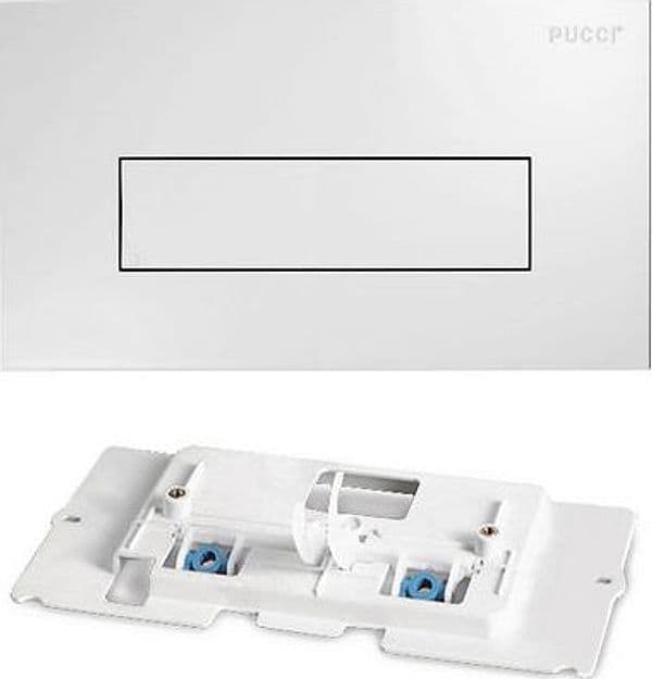 Kit Placca Sara 330 x 180 Pucci Bianco - 3