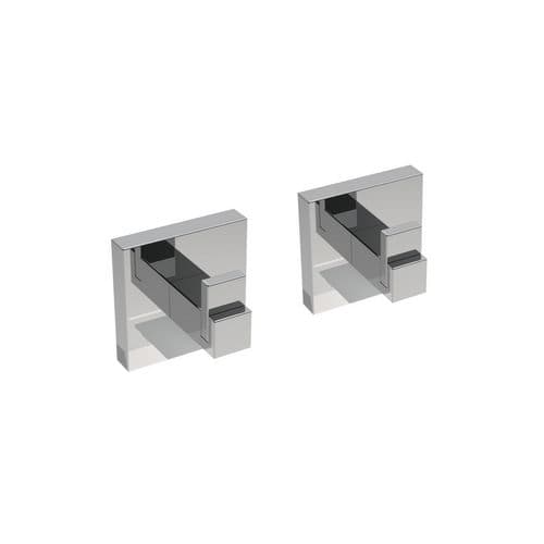 2 Pezzi Appendiabiti Mod Trend Metaf Cromo 5 cm x H 5 x 4 - 3