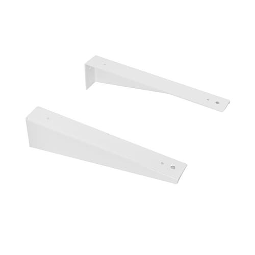 2 Pezzi Reggimensola a Scomparsa per Mensola Unika Dh L 35,5 cm - 2