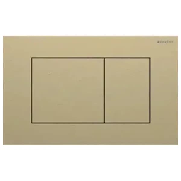 Placca di Comando Sigma 40 2 Tasti Sigma 40 Geberit Acciaio INOX Oro