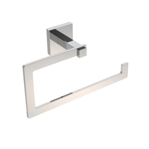 Porta Asciugamani ad Anello Mod Trend Metaf Cromo 22 cm x H 11,5 x 6,9 - 3