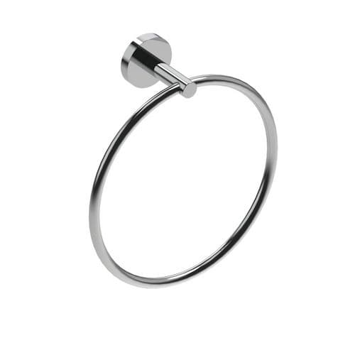 Porta Asciugamani ad Anello Mod Class Metaf Spazzolato 21 CMXH.23 x 7 - 2