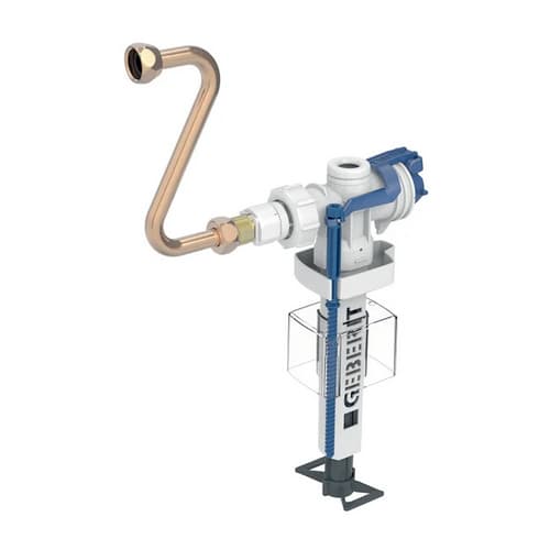 Rubinetto Galleggiante Geberit Tipo 383 con Tubetto Bianco - 2
