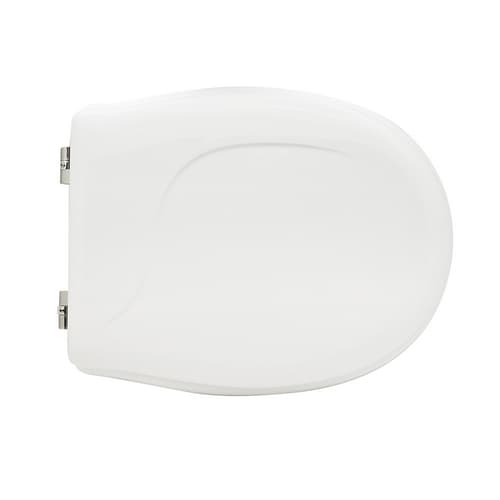 Sedile WC per Pontegiulio Vaso Disabili Cw Bianco Cerniere a Passanti - 3